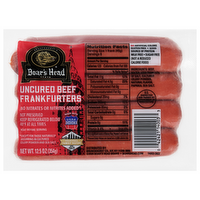 Boar's Head Uncured Beef Frankfurters - 12.5 Ounce