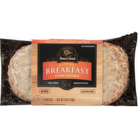 Boar's Head Breakfast Pork Sausage Patties - 6 Ounce
