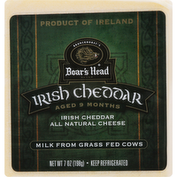 Boar's Head Irish Cheddar Cheese - 7 Ounce