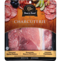 Boar's Head Charcuterie Trio Uncured Genoa Salami, Prosciutto & Uncured Sopressata - 6 Ounce