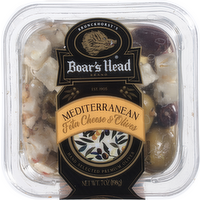 Boar's Head Mediterranean Feta Cheese & Olives - 7 Ounce