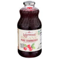 Lakewood Cranberry Juice Pure Og - 32 Fluid Ounce