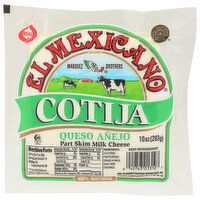 EL MEXICANO Cheese Queso Cotija - 10 Ounce
