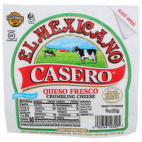 EL MEXICANO Cheese Queso Fresco Casero - 10 Ounce