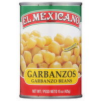 El Mexicano Beans Chickpeas - 15 Ounce