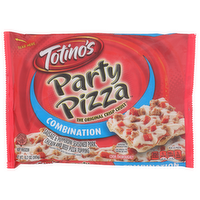 Totino's Sausage & Pepperoni Seasoned Pork, Chicken And Beef Pizza Topping Combination Party - 10.7 Ounce
