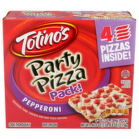 Totino's Pepperoni Party Pizza Pack! - 10.2 Ounce - 4 Count