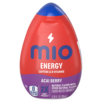 mio Energy Acai Berry Flavored With Other Natural Flavor Liquid Water Enhancer, Bottle - 3.24 Fluid Ounce