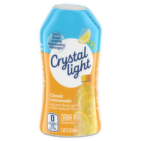 Crystal Light Classic Lemonade Naturally Flavored Liquid Drink Mix, Bottle - 1.62 Fluid Ounce