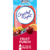 Crystal Light Fruit Punch On-The-Go Packets Drink Mix - 0.9 Ounce