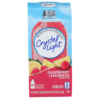 Crystal Light Raspberry Lemonade On-The-Go Packets Drink Mix - 0.08 Ounce - 10 Count
