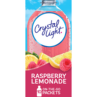 Crystal Light Raspberry Lemonade On-The-Go Packets Drink Mix - 0.8 Ounce