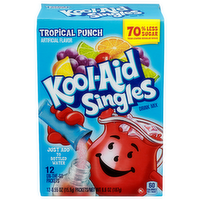 Kool-Aid Singles Tropical Punch Drink Mix - 0.55 Ounce - 12 Count