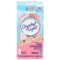 Crystal Light Drink Mix Pink Lemonade - 0.13 Ounce - 10 Count