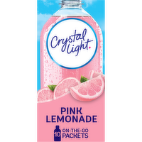 Crystal Light Drink Mix Pink Lemonade - 1.3 Ounce