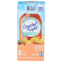 Crystal Light Peach Mango On-The-Go Packets Drink Mix - 0.07 Ounce - 10 Count