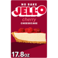 Jell-O Cherry Cheesecake No Bake Dessert Kit - 17.8 Ounce