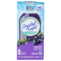 Crystal Light Grape On-The-Go Packets Drink Mix - 0.11 Ounce - 10 Count