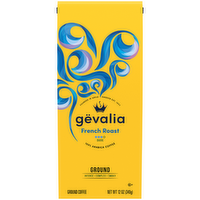 Gevalia French Roast Dark Ground Coffee, Bag - 12 Ounce