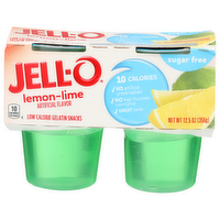 Jell-O Lemon-Lime Low Calorie Gelatin Snacks - 12.5 Ounce