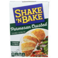 Shake 'N Bake Parmesan Crusted 'n Seasoned Coating Mix - 2.375 Ounce - 2 Count