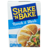 Shake 'N Bake Ranch & Herb 'n Seasoned Coating Mix - 2.375 Ounce - 2 Count