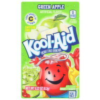 Kool-Aid Green Apple Unsweetened Drink Mix - 0.22 Ounce