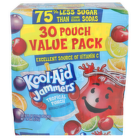 Kool-Aid Tropical Punch Jammers Artificially Flavored Drink - 6 Fluid Ounce - 30 Count