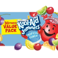 Kool-Aid Tropical Punch Jammers Artificially Flavored Drink - 180 Fluid Ounce