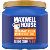 Maxwell House Breakfast Blend Light Ground Coffee - 25.6 Ounce