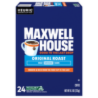 Maxwell House Original Roast Medium K-Cup® Coffee Pods, Box - 24 Count