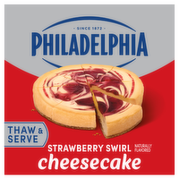 Philadelphia Strawberry Swirl Cheesecake - 24 Ounce