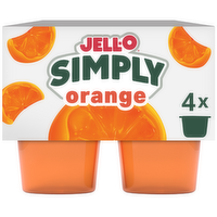 Jell-O Simply Gelatin Snack Cups - 13.5 Ounce