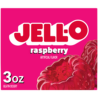 Jell-O Raspberry Gelatin Dessert - 3 Ounce