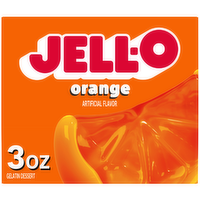 Jell-O Orange Gelatin Dessert - 3 Ounce