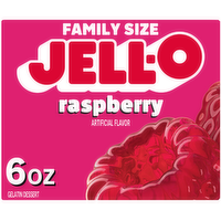 Jell-O Raspberry Gelatin Dessert - 6 Ounce