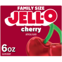 Jell-O Cherry Gelatin Dessert - 6 Ounce