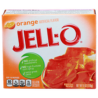 Jell-O Orange Gelatin Dessert - 0.75 Ounce - 8 Count