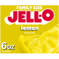 Jell-O Lemon Gelatin Dessert - 6 Ounce
