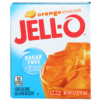 Jell-O Orange Gelatin Dessert - 0.075 Ounce - 4 Count