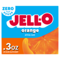 Jell-O Orange Gelatin Dessert - 0.3 Ounce