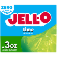 Jell-O Lime Gelatin Dessert - 0.3 Ounce