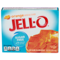 Jell-O Orange Low Calorie Sugar Free Gelatin Dessert - 0.075 Ounce - 8 Count