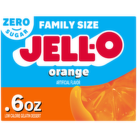 Jell-O Orange Low Calorie Sugar Free Gelatin Dessert - 0.6 Ounce