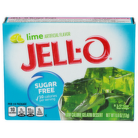Jell-O Lime Gelatin Dessert - 0.075 Ounce - 8 Count