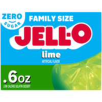 Jell-O Lime Gelatin Dessert - 0.6 Ounce