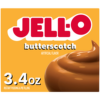 Jell-O Butterscotch Instant Pudding & Pie Filling - 3.4 Ounce