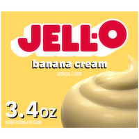 Jell-O Banana Cream Instant Pudding & Pie Filling - 3.4 Ounce