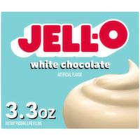 Jell-O White Chocolate Instant Pudding & Pie Filling - 3.3 Ounce
