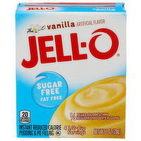 Jell-O Vanilla Instant Pudding & Pie Filling - 0.25 Ounce - 4 Count